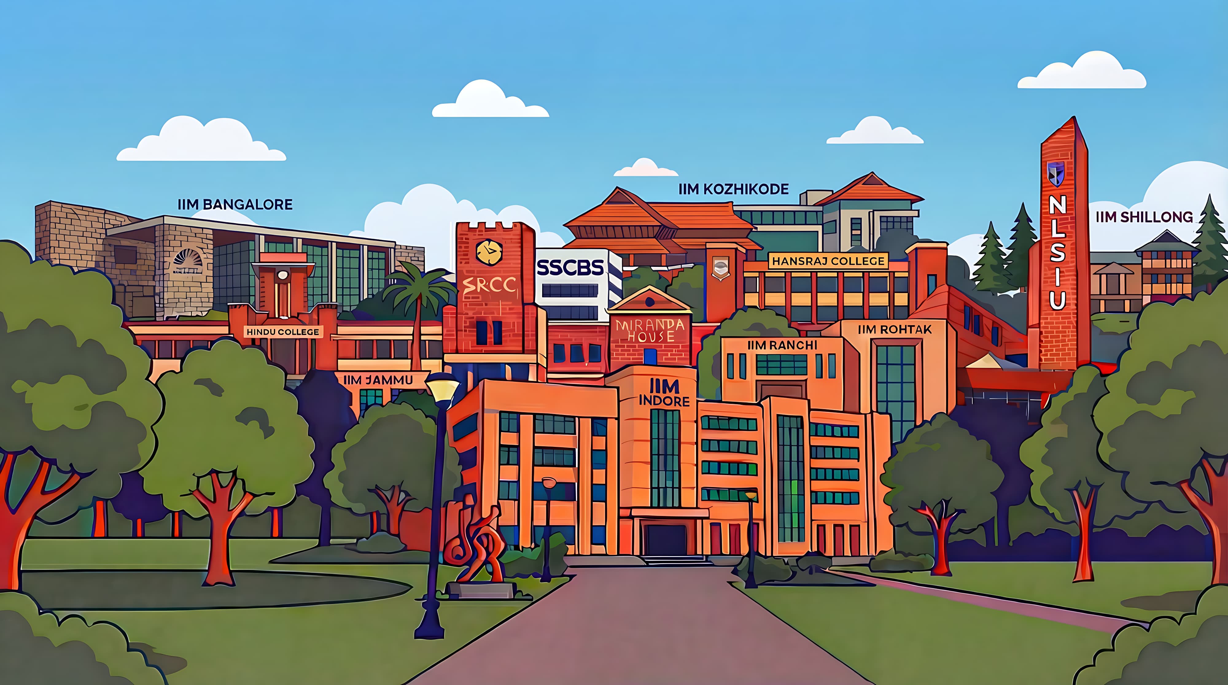 Preparoo CUET Preparation Hero Background